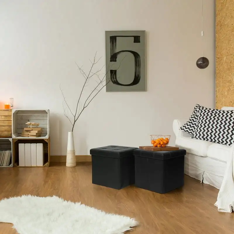 Button Tufted Faux Leather Collapsible Storage Ottoman, Black Telescopic stool Wiggle stool Wooden chair Pouf ottoman Poop stool
Button Tufted Faux Leather Collapsible Storage Ottoman, Black Telescopic stool Wiggle stool Wooden chair Pouf ottoman Poop stool