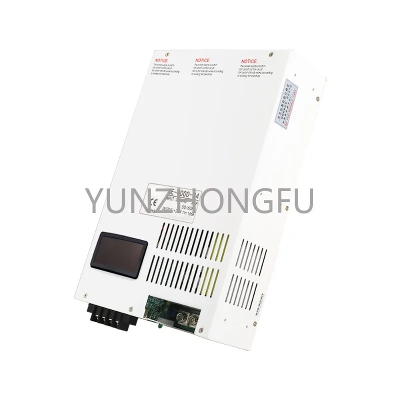 Switching power supply SE4000W48V36V digital display 220rpm 24V12V80V0-110V 250A constant current adjustable 4K
Switching power supply SE4000W48V36V digital display 220rpm 24V12V80V0-110V 250A constant current adjustable 4K