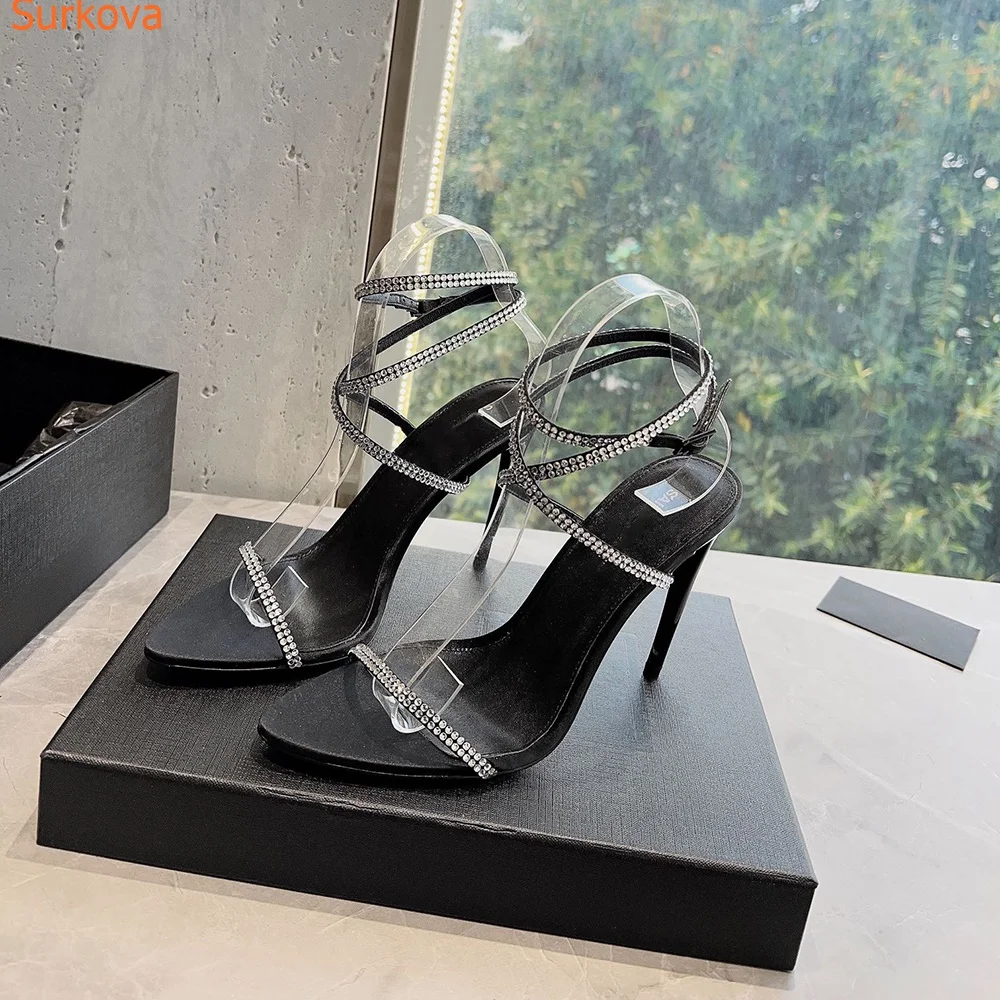 Straight Strap Stiletto Heels Women Sanadals Slingback Pointed Toe Sexy Ankle Strap Lace Up Solid Fashion Summer Women Shoes
Straight Strap Stiletto Heels Women Sanadals Slingback Pointed Toe Sexy Ankle Strap Lace Up Solid Fashion Summer Women Shoes