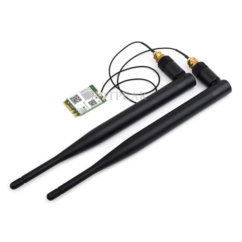 Intel wireless network card AX200 dual-frequency WiFi 6 AX210 tri-band Gigabit WiFi 6E 802.11AX Bluetooth 5.2
Intel wireless network card AX200 dual-frequency WiFi 6 AX210 tri-band Gigabit WiFi 6E 802.11AX Bluetooth 5.2