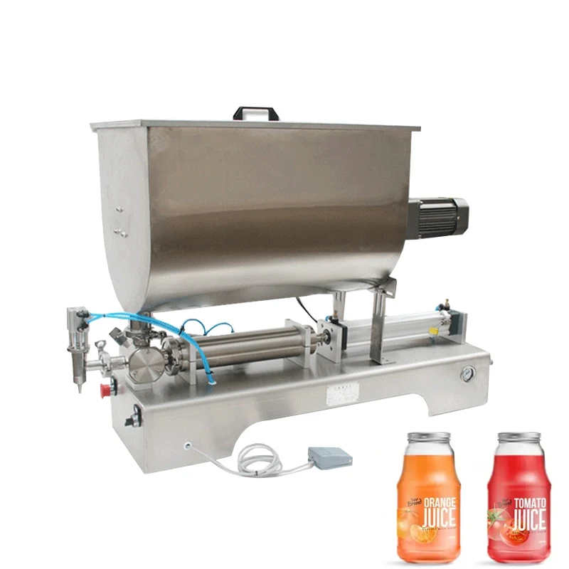 U Type Hopper Paste Filling Machine With Mixer Pneumatic Sauce Filling Machine Sauce Viscous Honey Sauce Filler
U Type Hopper Paste Filling Machine With Mixer Pneumatic Sauce Filling Machine Sauce Viscous Honey Sauce Filler