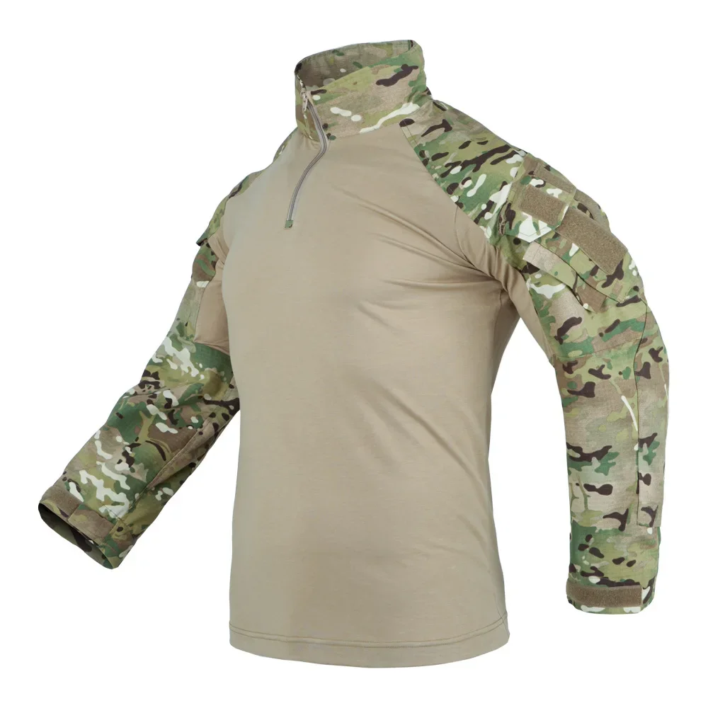 

G3 Tactical Combat Shirt Gen3 Long Sleeve MultiCam Camo Training Hunting Clothes Paintball Airsoft BDU Uniform T Shirt