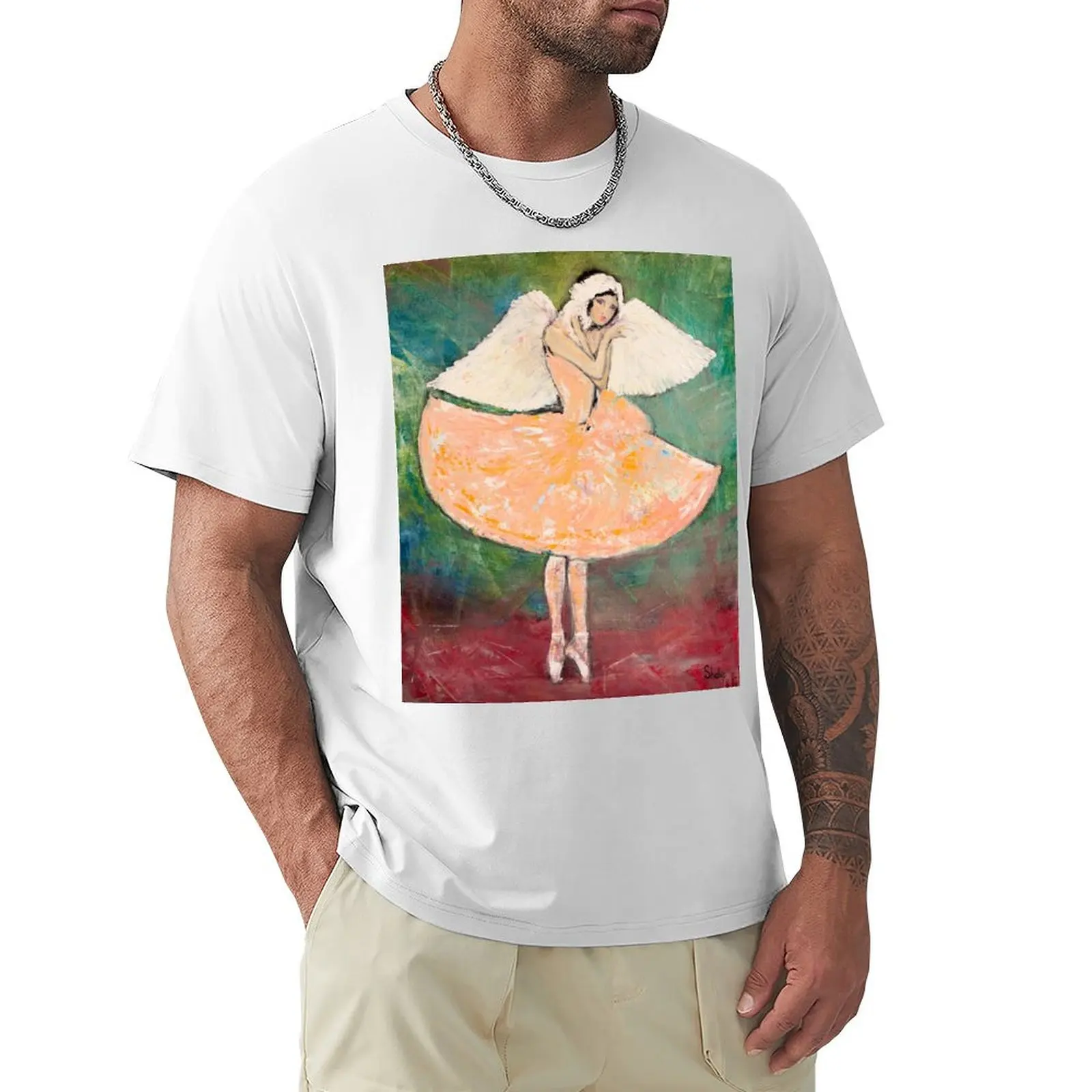 Angel T-Shirt Short sleeve tee tops sports fans animal prinfor boys t shirts men 
Angel T-Shirt Short sleeve tee tops sports fans animal prinfor boys t shirts men