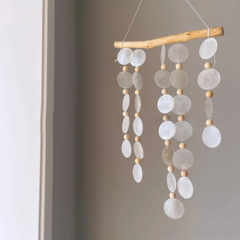 Home Living Room Balcony Office Room Decor Natural Shell Wind Chime Natural Shell Wall Pendant Nordic Hanging Wind Chime
Home Living Room Balcony Office Room Decor Natural Shell Wind Chime Natural Shell Wall Pendant Nordic Hanging Wind Chime