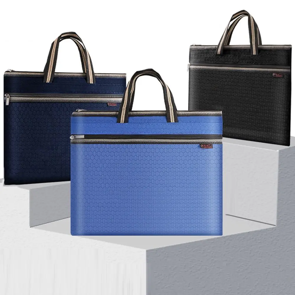 Large Capacity A4 Document Bag File Folder Oxford Cloth Portable Handle Office Briefcase Waterproof Handbag Business Package
Large Capacity A4 Document Bag File Folder Oxford Cloth Portable Handle Office Briefcase Waterproof Handbag Business Package