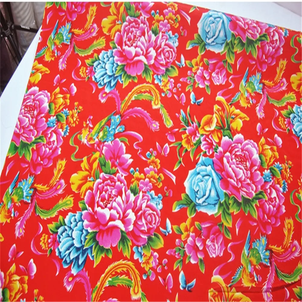 Modern Pratical Chinese Red Flowers Traditional Silk CDC Crepe De Chine Fabric Pure Silk for Women Lady Shirt Dress Apparel
Modern Pratical Chinese Red Flowers Traditional Silk CDC Crepe De Chine Fabric Pure Silk for Women Lady Shirt Dress Apparel