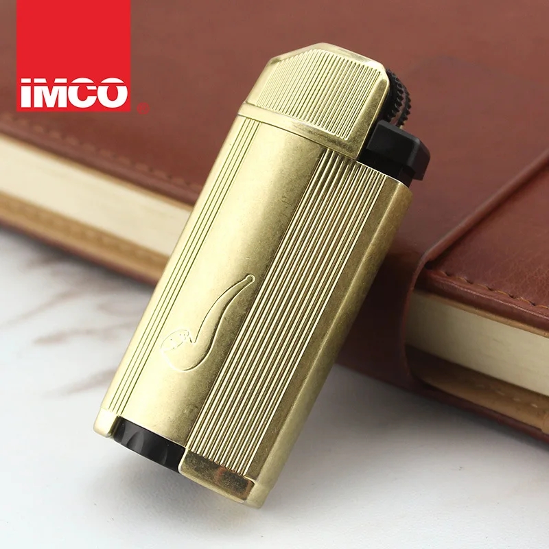 IMCO Pipe Oil Lighter Metal Free Fire Butane Gas Lighter Gift Box Inflatable Cigarette Cigar Gadget For Man Smoking Accessories
IMCO Pipe Oil Lighter Metal Free Fire Butane Gas Lighter Gift Box Inflatable Cigarette Cigar Gadget For Man Smoking Accessories