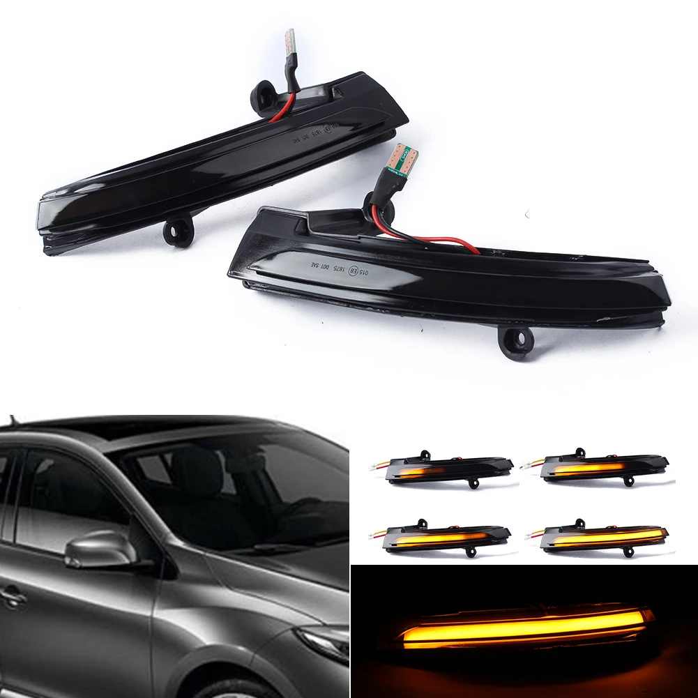 2PCS 12V LED Dynamic Rearview Mirror Turn Signal Lamps Indicator Fit For Renault Megane 4 IV 2016-2019 Yellow ABS Car Lights
2PCS 12V LED Dynamic Rearview Mirror Turn Signal Lamps Indicator Fit For Renault Megane 4 IV 2016-2019 Yellow ABS Car Lights