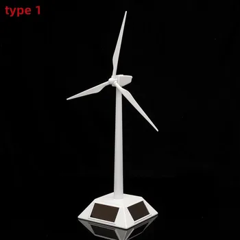 2 in 1 태양열 풍력 발전기 모델, 선물 전시 스탠드, 풍차 교육 조립 키트, 데스크탑 장식 발전기
