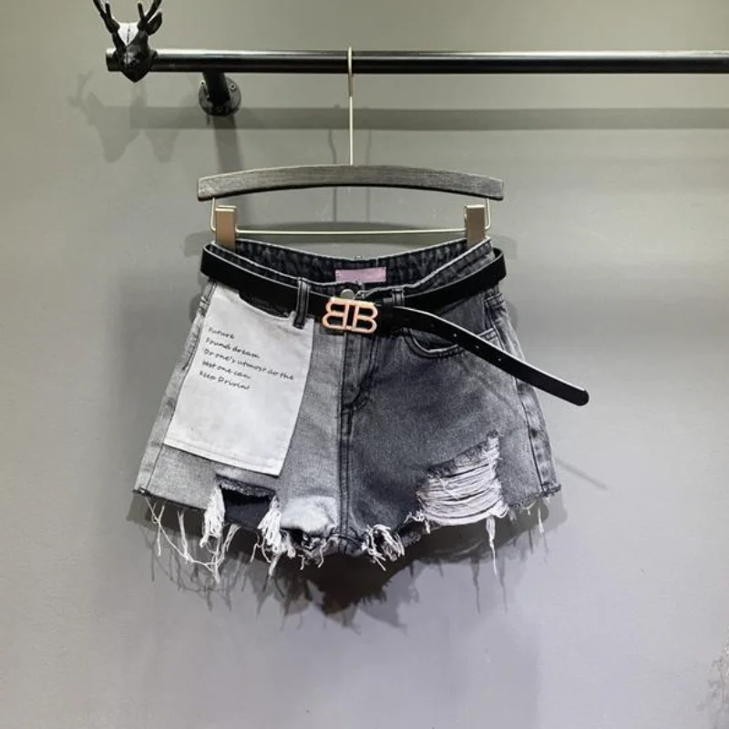Women's Shorts Graphic Jeans shorts offer free shipping flexibility for women using ripped denim wide sexy summer classics
Women's Shorts Graphic Jeans shorts offer free shipping flexibility for women using ripped denim wide sexy summer classics