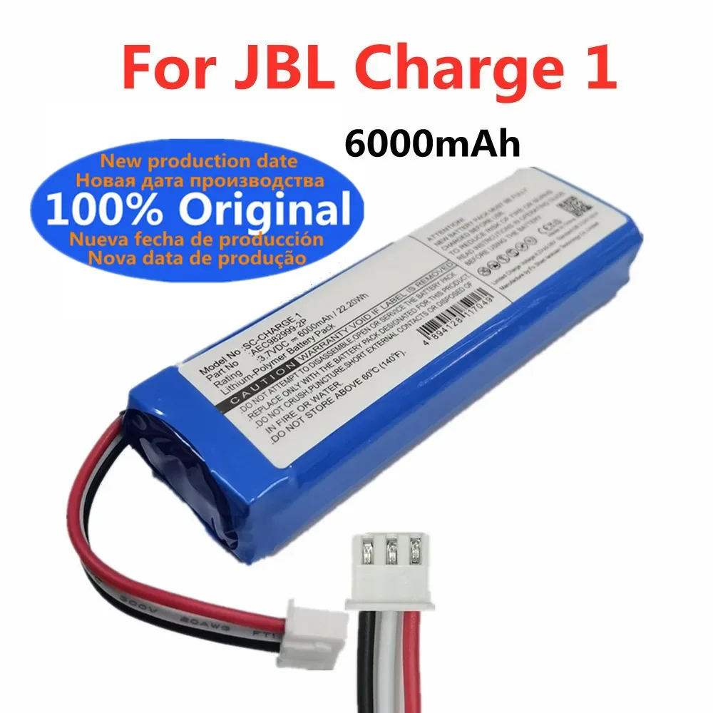 Оригинальная Аккумуляторная Батарея 6000 мАч для JBL Charge 1, 1 плеер, динамик, Bluetooth Батарея, быстрая доставка
Оригинальная Аккумуляторная Батарея 6000 мАч для JBL Charge 1, 1 плеер, динамик, Bluetooth Батарея, быстрая доставка