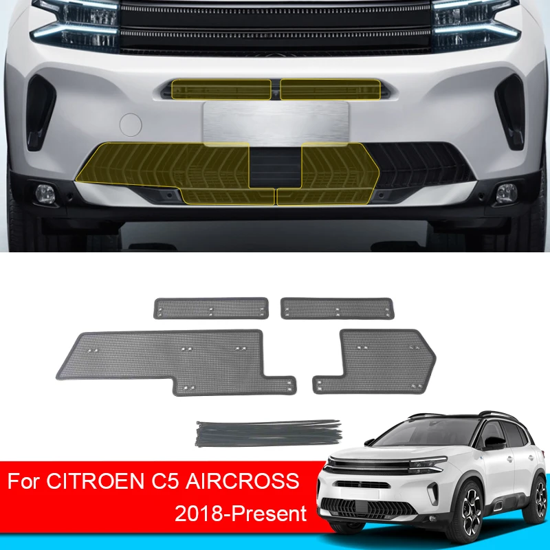 Car Insect-proof Air Inlet Protection Cover Airin Insert Net Vent Racing Grill Filter For Citroen C5 Aircross 2018-2025
Car Insect-proof Air Inlet Protection Cover Airin Insert Net Vent Racing Grill Filter For Citroen C5 Aircross 2018-2025