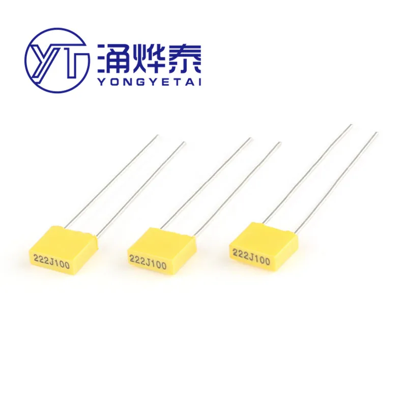 

YYT 20PCS Correction capacitor 100V 102/472/103/223/473/104/224/474/105 100NF 1UF