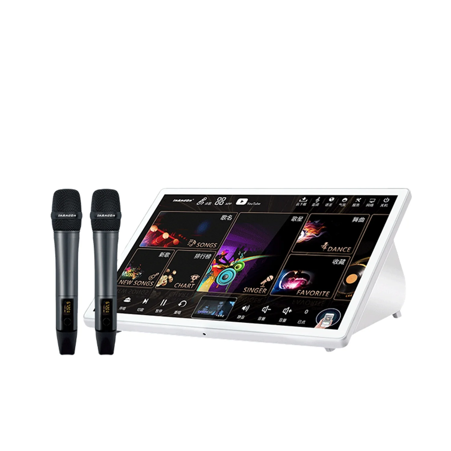 Desktop Home Hot Selling Entertainment Karaoke Machine 5in1 Hot Sale Karaoke System KTV 15.6 inch 8TB Karaoke Player
Desktop Home Hot Selling Entertainment Karaoke Machine 5in1 Hot Sale Karaoke System KTV 15.6 inch 8TB Karaoke Player