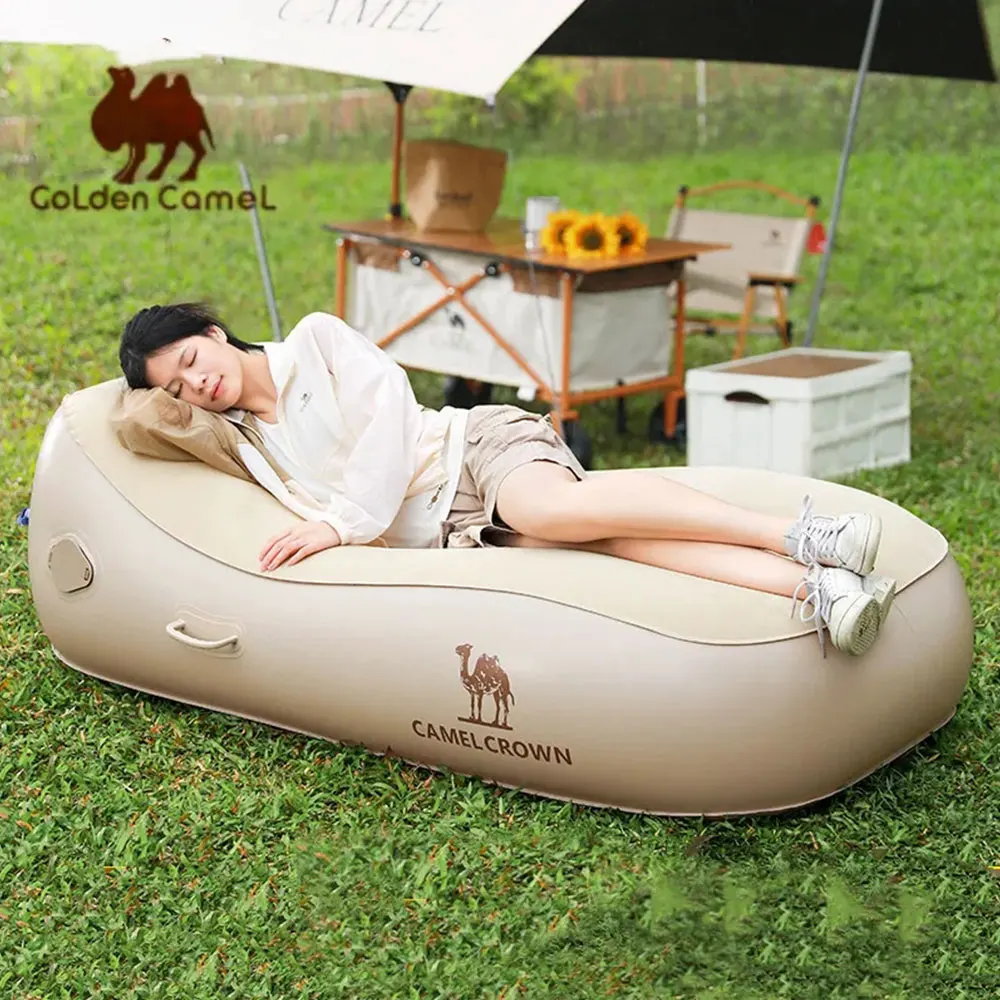 GOLDEN CAMEL One-Key Automatic Inflatable Lounger Portable Thick Rechargeable Outdoor Camping Beach Air Bed Sofa Mat
GOLDEN CAMEL One-Key Automatic Inflatable Lounger Portable Thick Rechargeable Outdoor Camping Beach Air Bed Sofa Mat