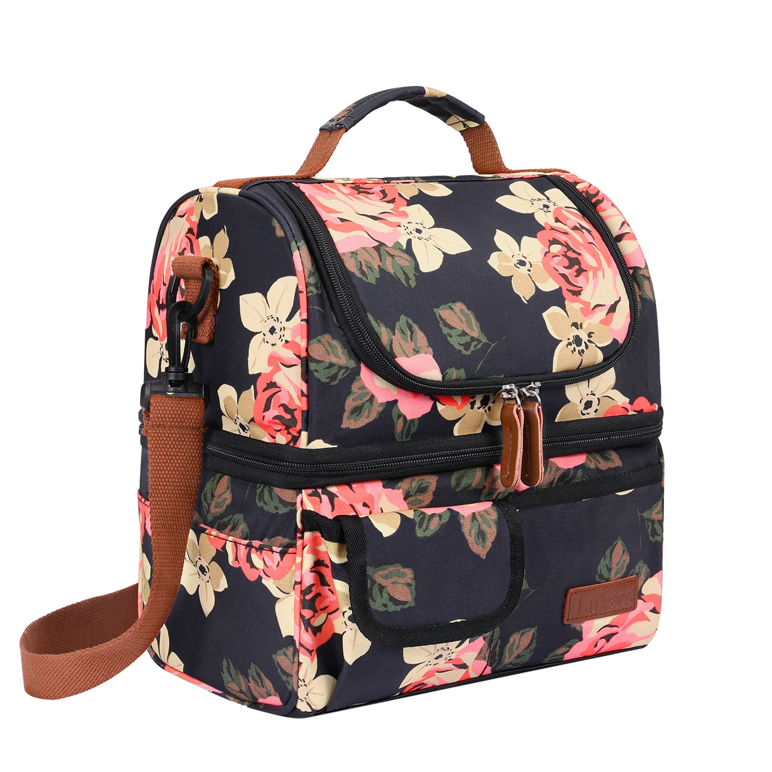 LOKASSDouble Deck Insulated Lunch Box Large Cooler Tote Bag Wide Open Thermal Meal Prep Lunch Organizer Box
LOKASSDouble Deck Insulated Lunch Box Large Cooler Tote Bag Wide Open Thermal Meal Prep Lunch Organizer Box