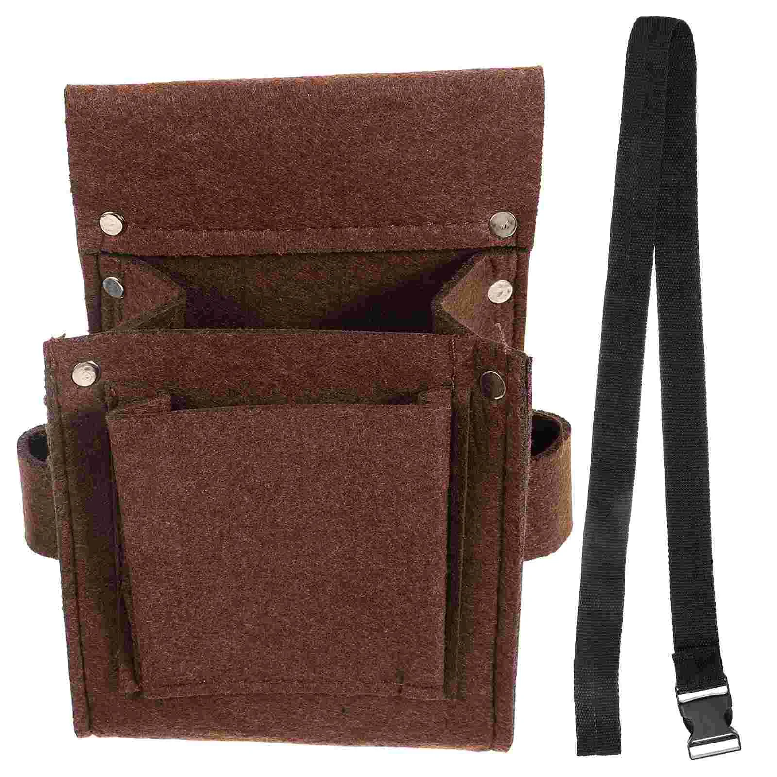 

Tool Storage Bag Belt for Carpenter Mens Girdle Construction Pouch with Pocket Small Bridge Staple Belts