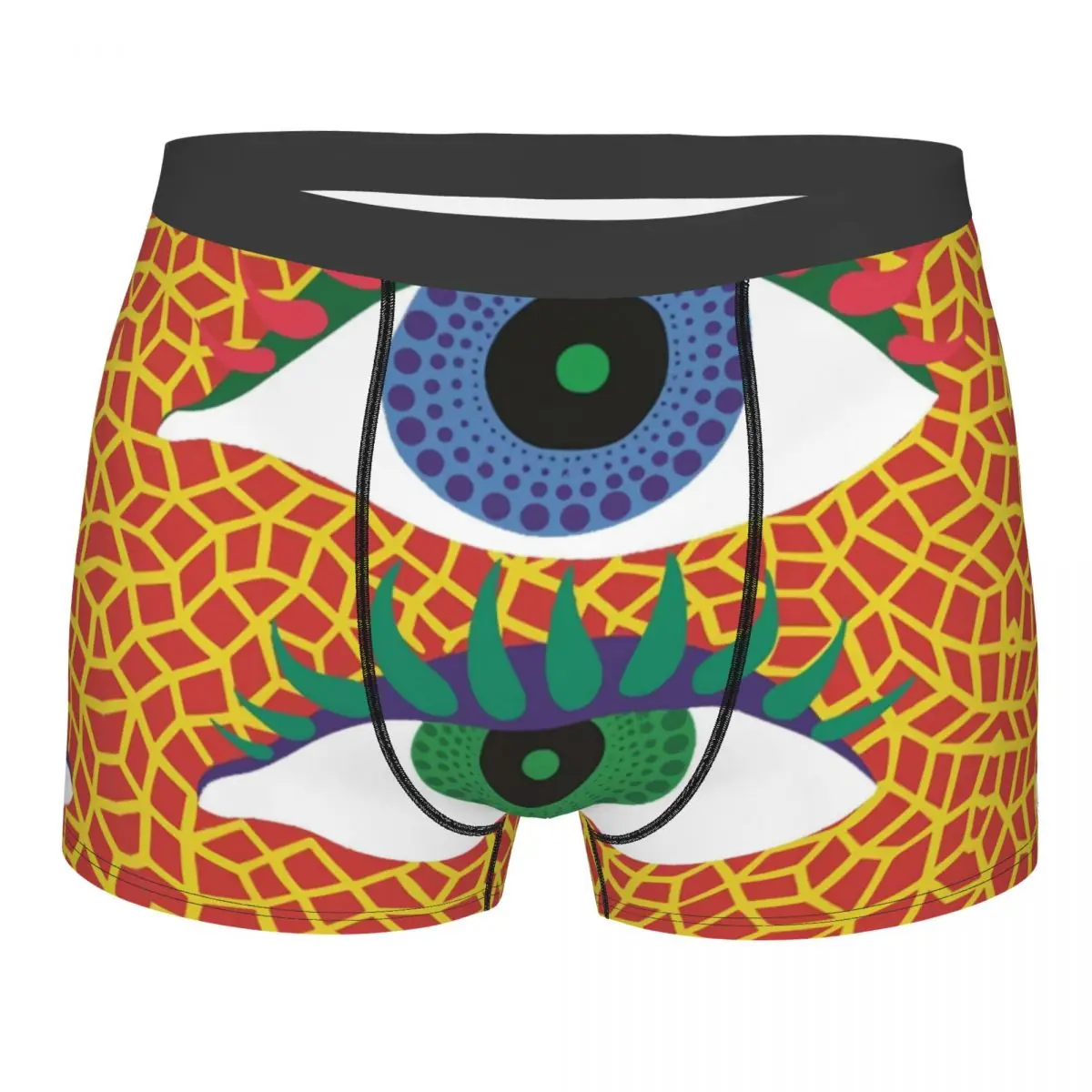 

Two Eye Yayoi Kusama Man Underwear Polka Aesthetic Boxer Briefs Shorts Panties Funny Soft Underpants for Male S-XXL