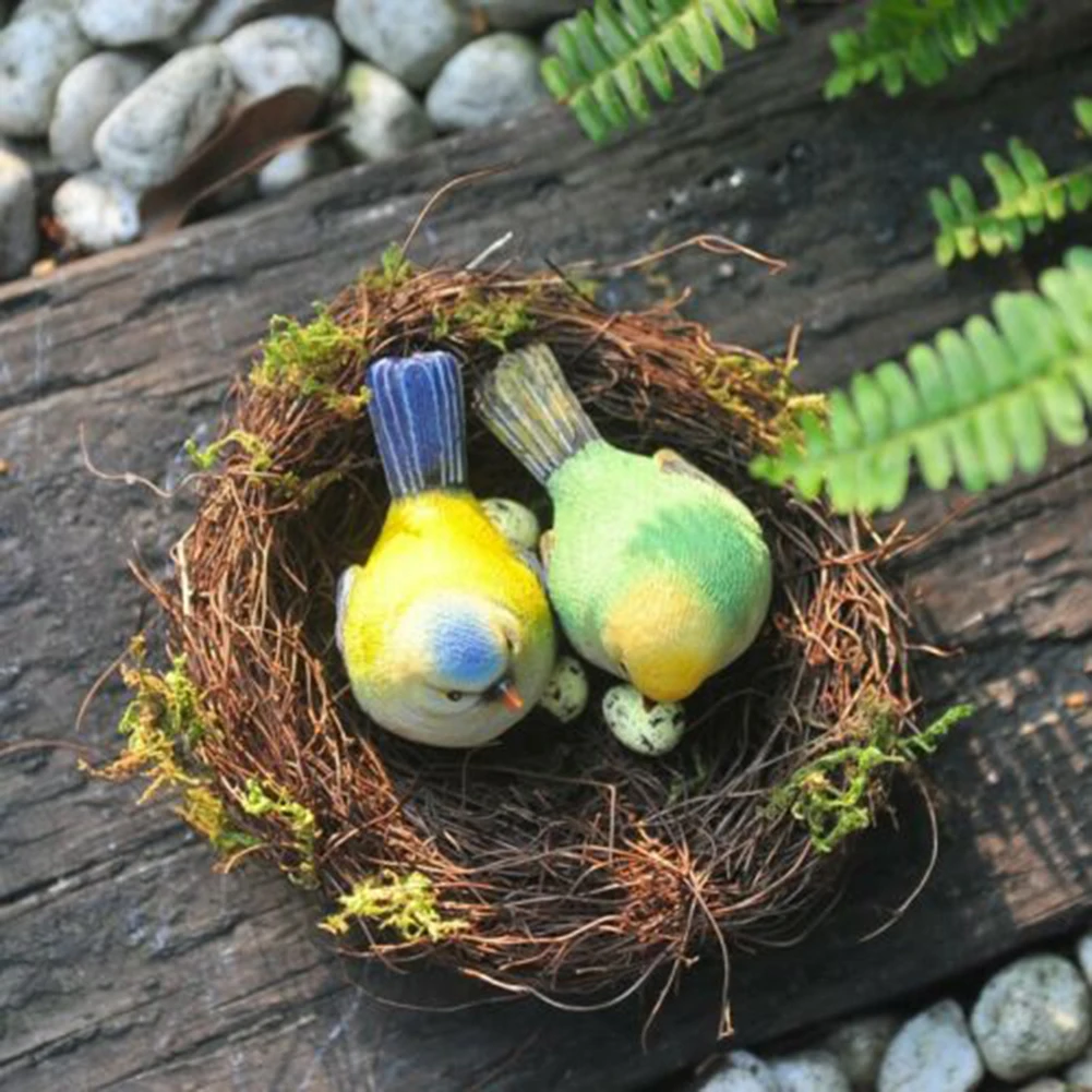 Rattan Bird Nest Easter Decoration Bunny Eggs Artificial Vine Nest For Home Garden Decor Happy Easter Party Supply
Rattan Bird Nest Easter Decoration Bunny Eggs Artificial Vine Nest For Home Garden Decor Happy Easter Party Supply