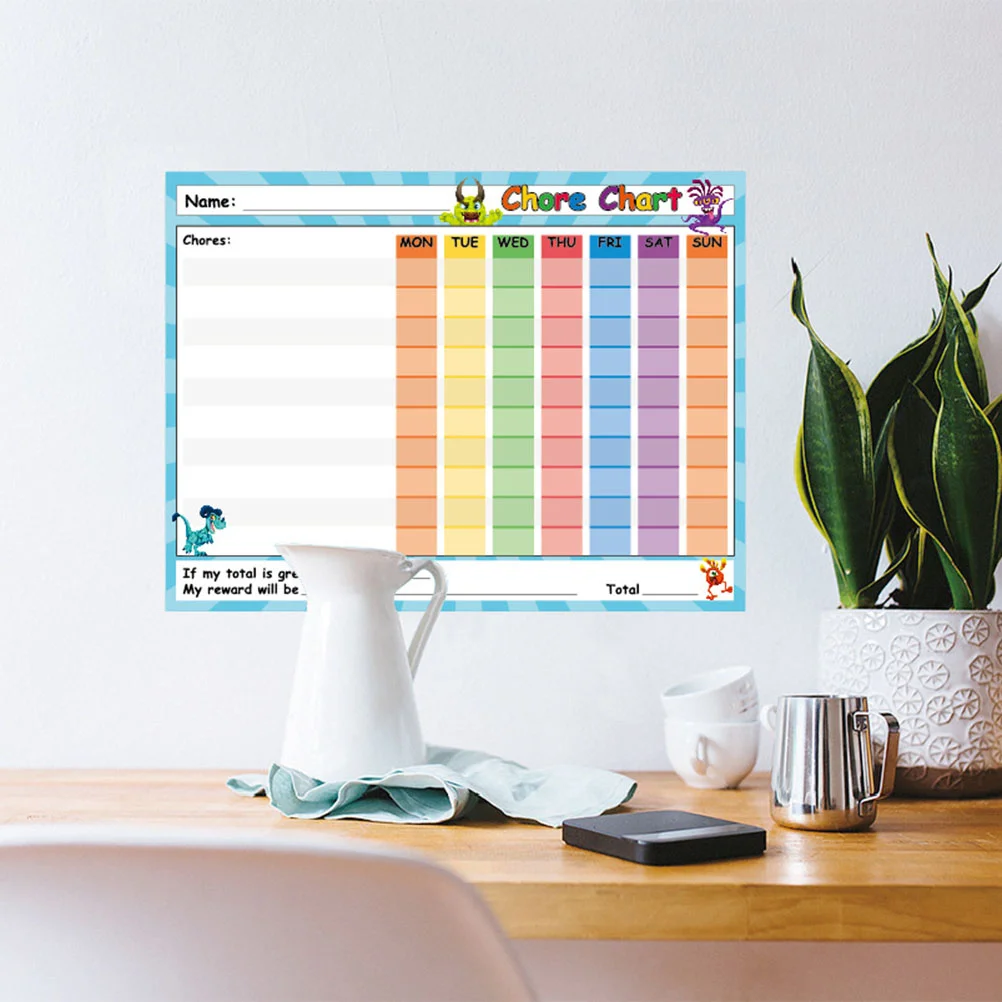Supvox Magnetic Whiteboard Chore Chart Dry Erase Reward Chart Responsibility Chart Self-Adhesive Potty Chart Home Classroom
Supvox Magnetic Whiteboard Chore Chart Dry Erase Reward Chart Responsibility Chart Self-Adhesive Potty Chart Home Classroom