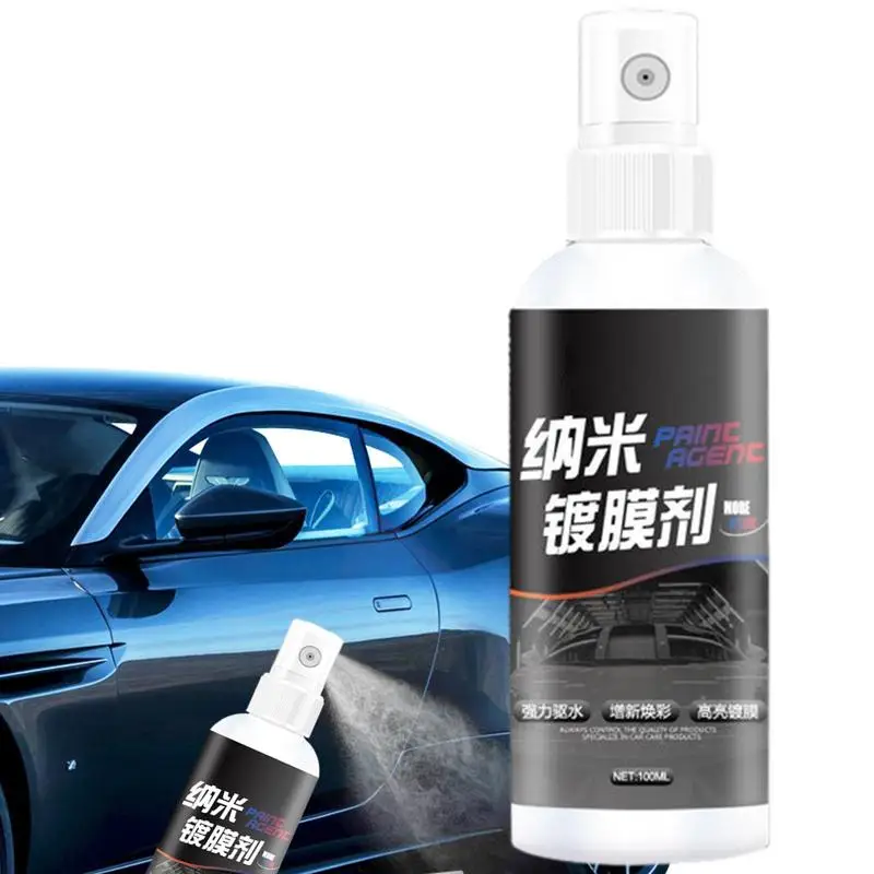 

Car Paint Ceramic Coating Quick Coat Car Wax Polish Spray Car Ceramic Coating Spray Maximum Gloss & Shine Extremely Hydrophobic