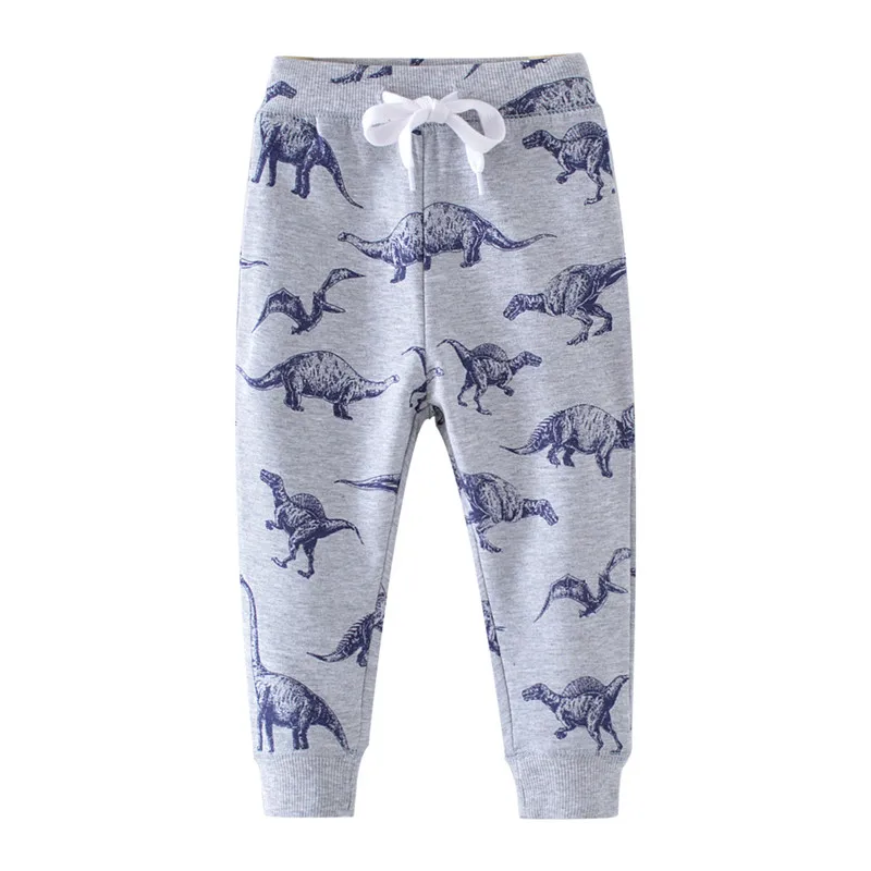 Jumping Meters Boys Girls Sweatpants Dinosaurs Print Autumn Spring Baby Drawstring Trousers Pants Toddler Kids Full Pants
Jumping Meters Boys Girls Sweatpants Dinosaurs Print Autumn Spring Baby Drawstring Trousers Pants Toddler Kids Full Pants