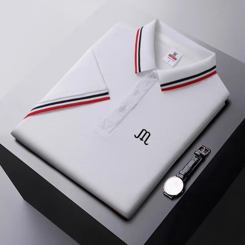 Summer Men's T-shirt Polo Men's Short Sleeve T-shirt Business Breathable Short Sleeve Shirt Casual Embroidered Men's Polo Shirt
Summer Men's T-shirt Polo Men's Short Sleeve T-shirt Business Breathable Short Sleeve Shirt Casual Embroidered Men's Polo Shirt