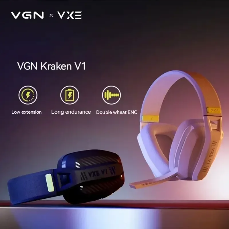 Vgn Vxe Siren V1 Gaming Headset Bluetooth 5.3/2.4g Dual-Mode Lightweight Headphone Long Battery Life Pc Esports Headset Gift
Vgn Vxe Siren V1 Gaming Headset Bluetooth 5.3/2.4g Dual-Mode Lightweight Headphone Long Battery Life Pc Esports Headset Gift