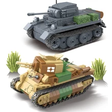 Military Tank Type 89 Medium Light Tank Luchs VK1303 Building Blocks WW2 Soldier Police Army Weapons Bricks Children Toys Gifts
Military Tank Type 89 Medium Light Tank Luchs VK1303 Building Blocks WW2 Soldier Police Army Weapons Bricks Children Toys Gifts