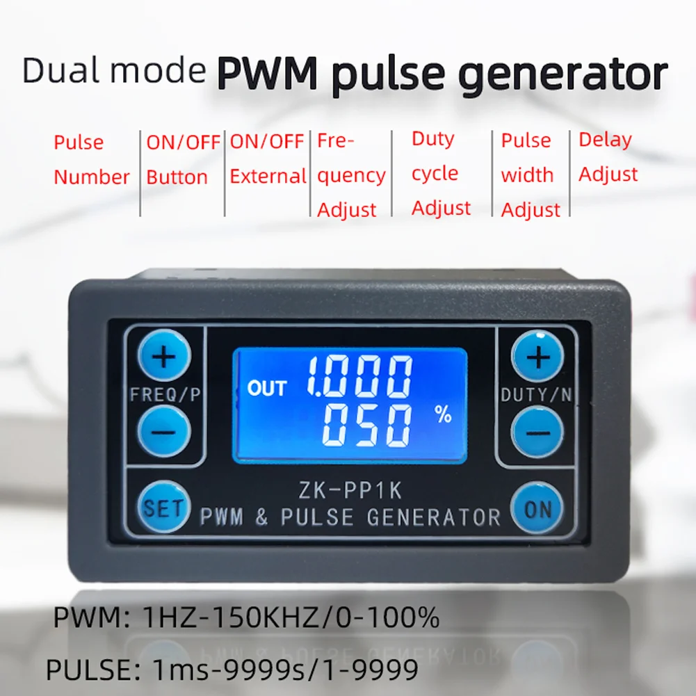 PWM Motor Speed Controller Regulator DC 3.3~30V Dual Mode Signal Generator Frequency Duty Cycle Adjustable Digital Module
PWM Motor Speed Controller Regulator DC 3.3~30V Dual Mode Signal Generator Frequency Duty Cycle Adjustable Digital Module