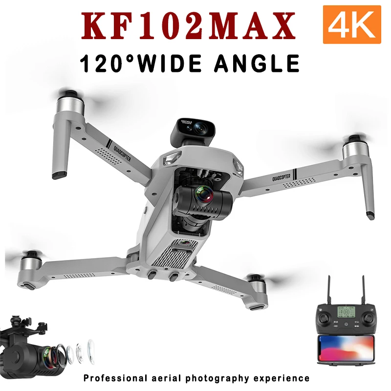4K 6K GPS Дрон KF102 анти-Дрон для аэрофотосъемки KF102Max бесщеточный складной 2-осевой Универсальный шарнирный Квадрокоптер 2,4G
4K 6K GPS Дрон KF102 анти-Дрон для аэрофотосъемки KF102Max бесщеточный складной 2-осевой Универсальный шарнирный Квадрокоптер 2,4G
