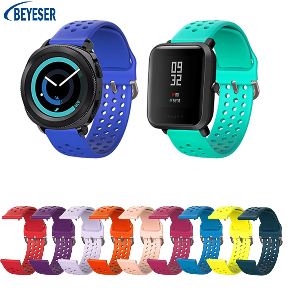 20mm WatchBand Strap For Amazfit GTS4 Mini/GTS3 Sport Silicone Smart Wristband Bracelet For Garmin Forerunner 245 245M 645Music
20mm WatchBand Strap For Amazfit GTS4 Mini/GTS3 Sport Silicone Smart Wristband Bracelet For Garmin Forerunner 245 245M 645Music
