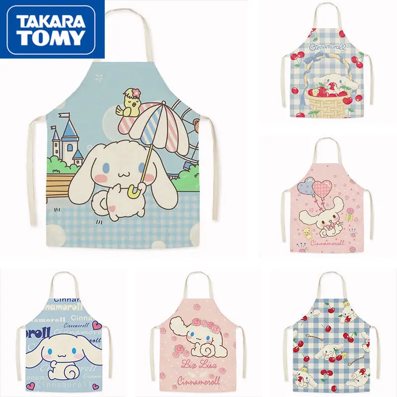 TAKARA TOMY Hello Kitty Cartoon Cute Adult Anti-fouling Sleeveless Apron Home Kitchen Cooking and Baking Apron Cleaning Overalls
TAKARA TOMY Hello Kitty Cartoon Cute Adult Anti-fouling Sleeveless Apron Home Kitchen Cooking and Baking Apron Cleaning Overalls