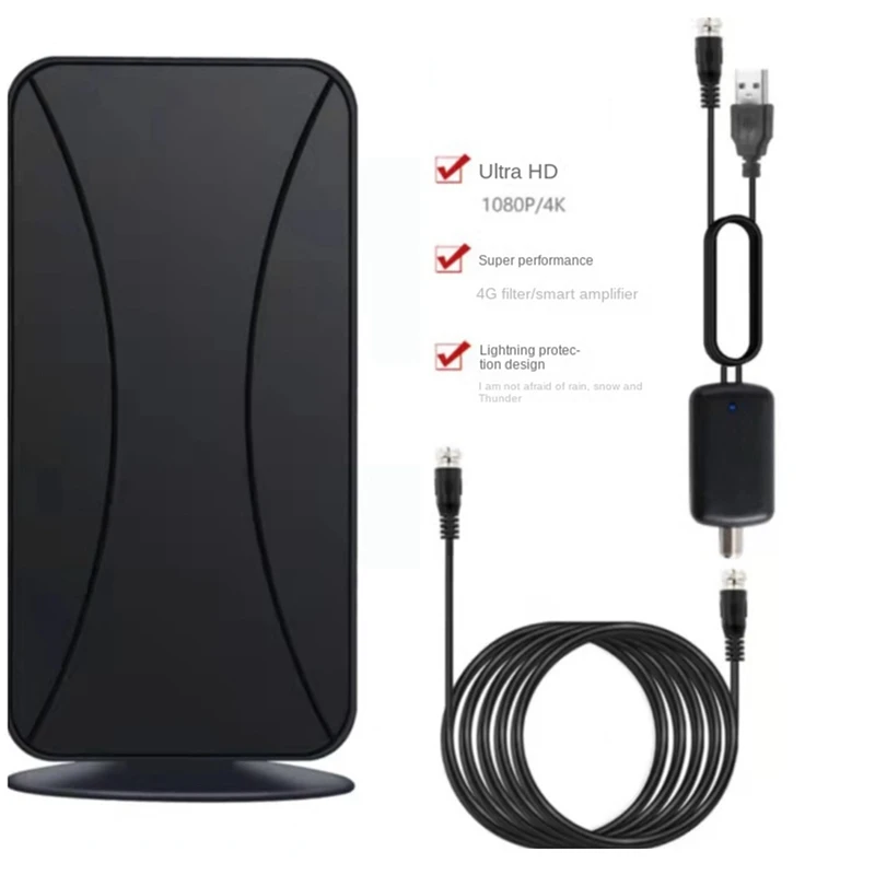 4K HD DVB-T2 Digital TV Antenna 1080P Signal Booster DVB-T2 TV Antenna Ground Wave HD TV Antenna
4K HD DVB-T2 Digital TV Antenna 1080P Signal Booster DVB-T2 TV Antenna Ground Wave HD TV Antenna