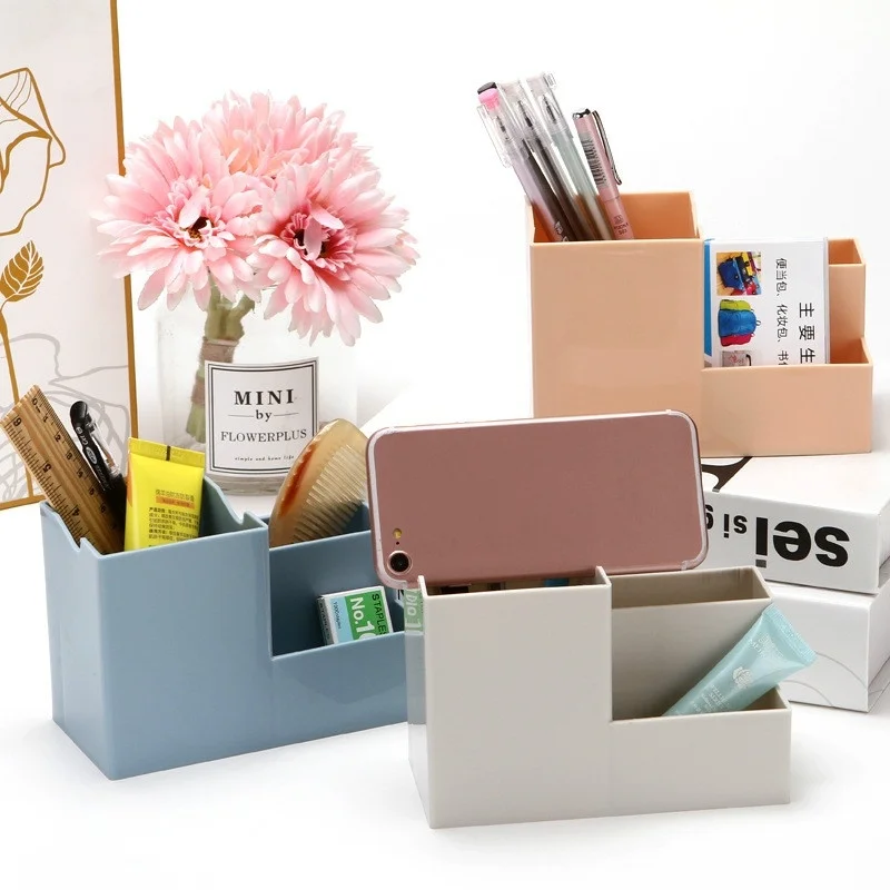 Creative Stationery Pen Organizer Desktop Phone Holder Simple Solid Color Storage Box Office Supplies Desk Accessories
Creative Stationery Pen Organizer Desktop Phone Holder Simple Solid Color Storage Box Office Supplies Desk Accessories