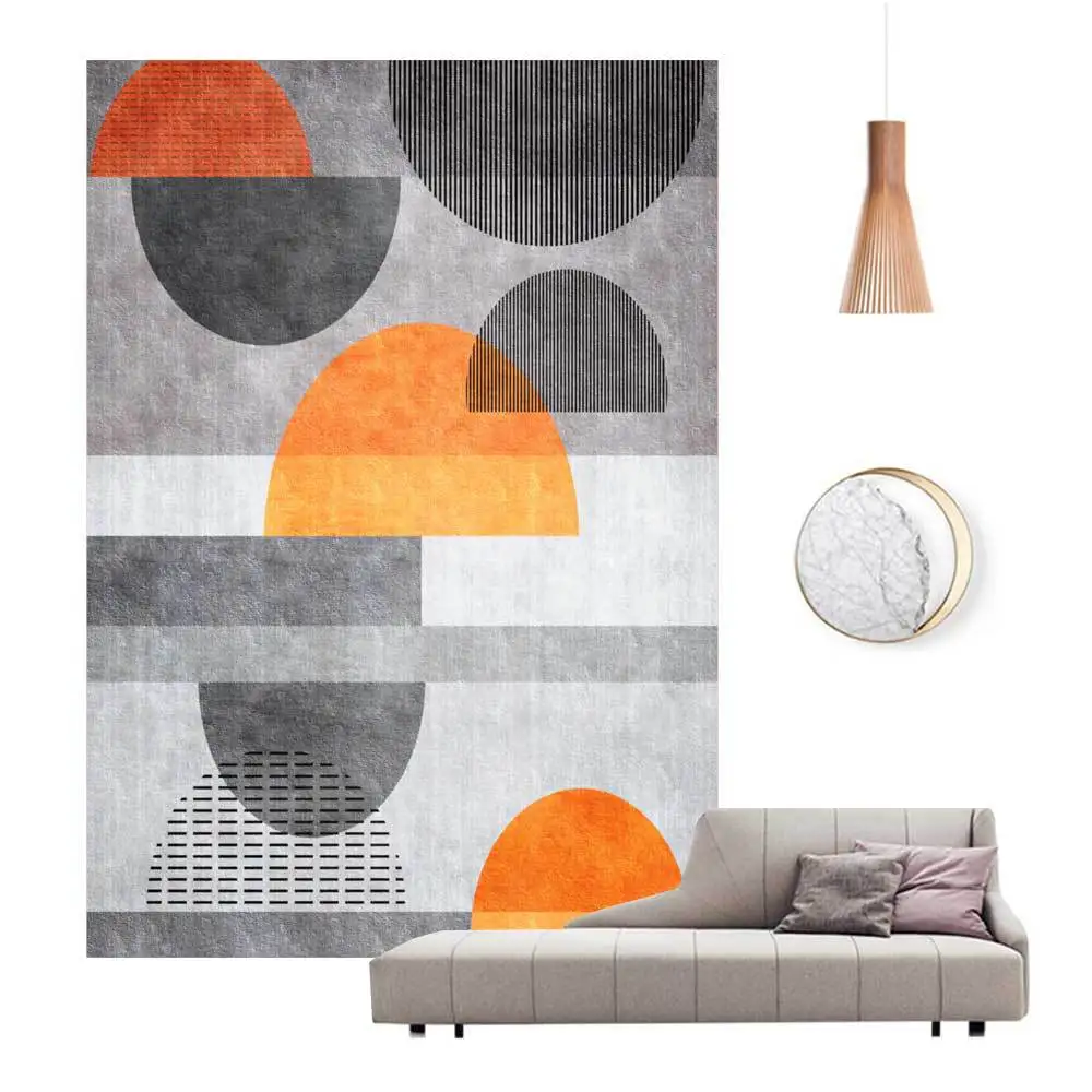 2022 New Fashion Modern Minimalist Nordic Gray Orange Geometric Living Room Bedroom Bedside Carpet Floor Mat Can Be Customized
2022 New Fashion Modern Minimalist Nordic Gray Orange Geometric Living Room Bedroom Bedside Carpet Floor Mat Can Be Customized