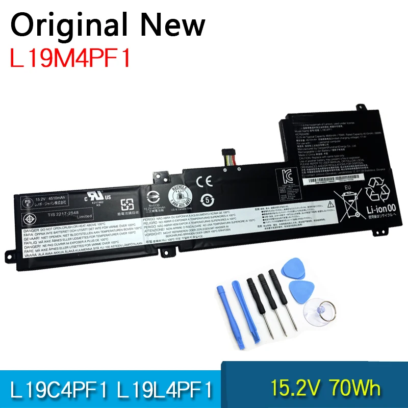NEW Original Battery L19C4PF1 L19L4PF1 L19M4PF1 For Lenovo Xiaoxin 15 15ARE 15IIL 15ITL Air 15 15ARE 15ITL 15ALC 2020 2021
NEW Original Battery L19C4PF1 L19L4PF1 L19M4PF1 For Lenovo Xiaoxin 15 15ARE 15IIL 15ITL Air 15 15ARE 15ITL 15ALC 2020 2021