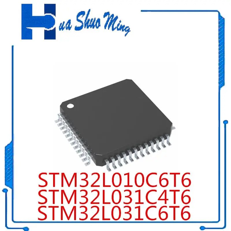2Pcs/Lot STM32L010C6T6 STM32L031C4T6 STM32L031C6T6 STM32L010C6 STM32L031C4 STM32L031C6 STM32L010 STM32L031 LQFP48
2Pcs/Lot STM32L010C6T6 STM32L031C4T6 STM32L031C6T6 STM32L010C6 STM32L031C4 STM32L031C6 STM32L010 STM32L031 LQFP48