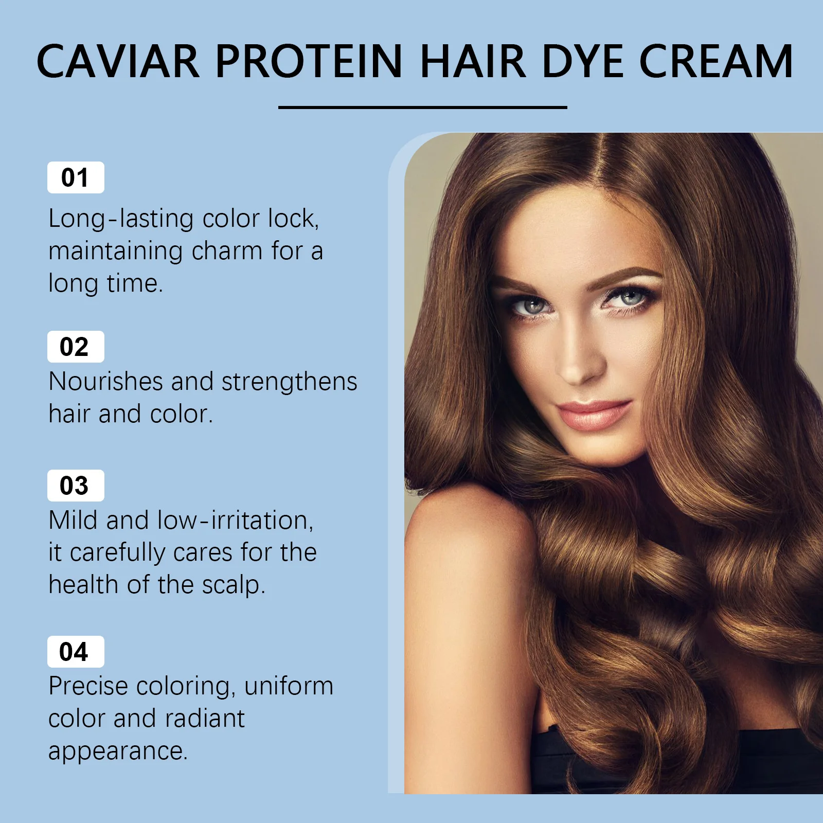 Caviar Hair Dye Cream Change Hair Color Long Lasting Black Brown Repair Gray Hair Safety Nourishing Permanent Hair Coloring Wax 14 S0f55d3d9350a4ef7b99105f21b6ec2b2I