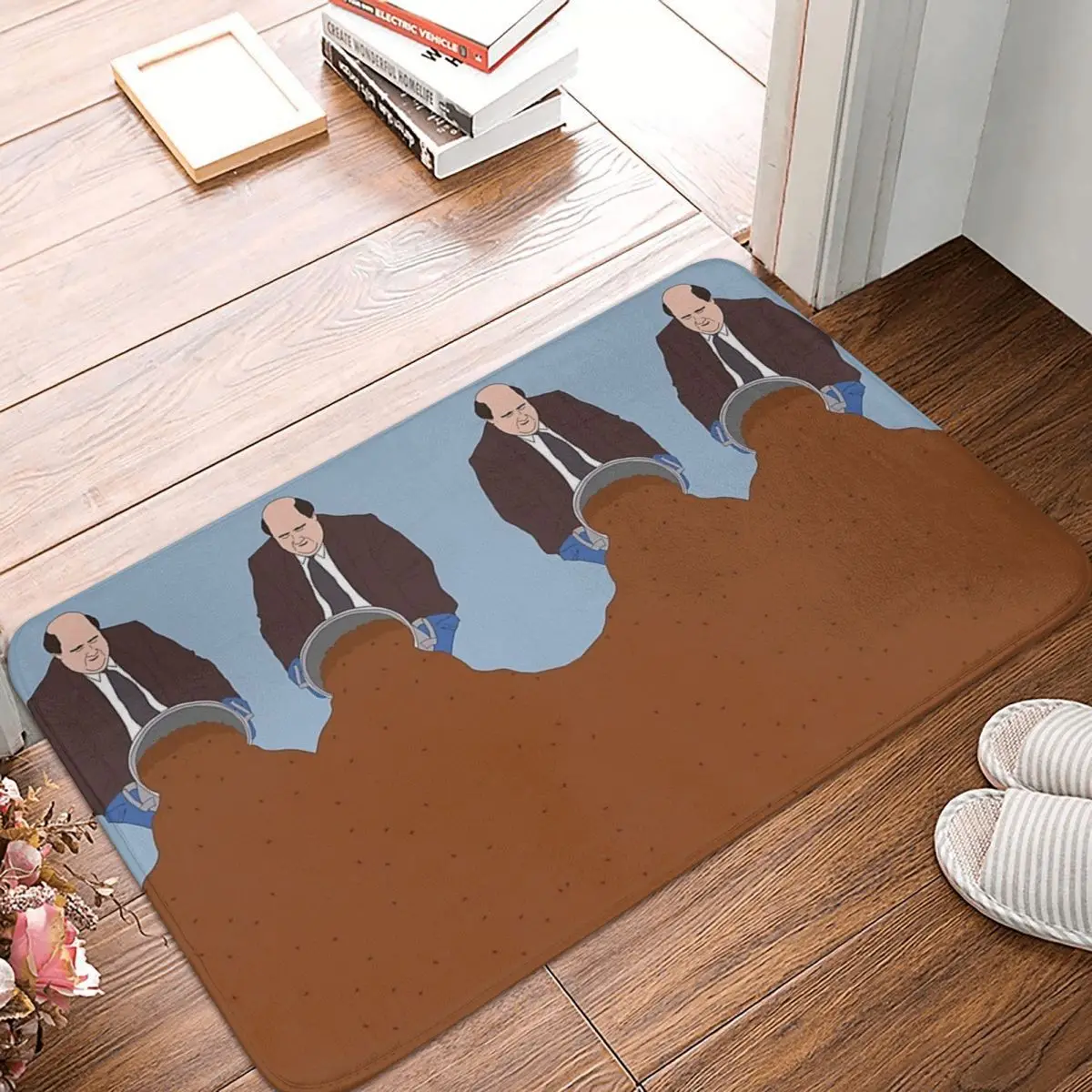 

Kevin's Famous Chili Doormat Rug Carpet Mat Footpad Polyester Non-slip Durable Entrance Kitchen Bedroom Balcony Toilet