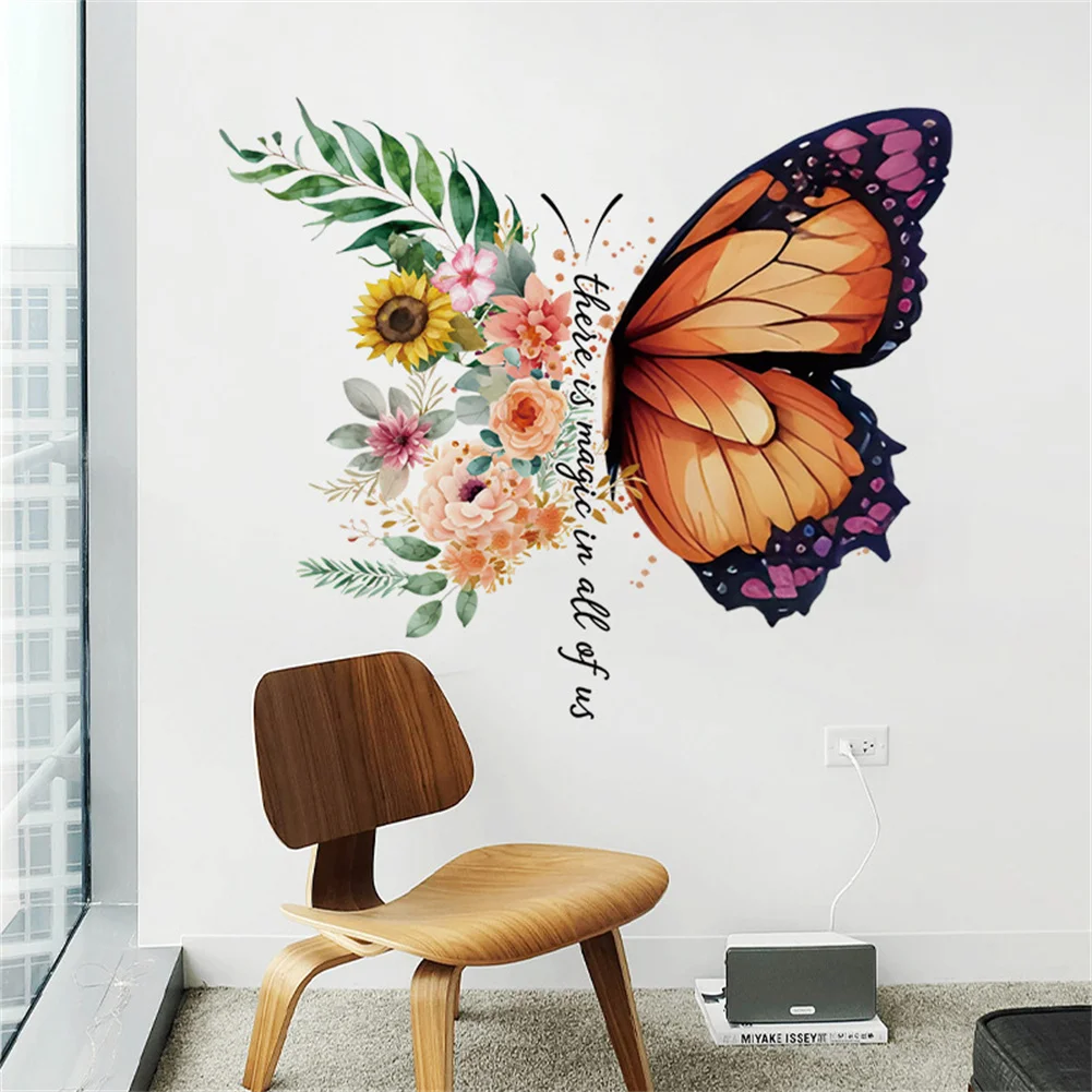 PVC Waterproof Wall Sticker Butterfly Flower Pattern Home Decor For Bedroom Living Room (30x60cm/11.8x23.62inch) Wholesale
PVC Waterproof Wall Sticker Butterfly Flower Pattern Home Decor For Bedroom Living Room (30x60cm/11.8x23.62inch) Wholesale