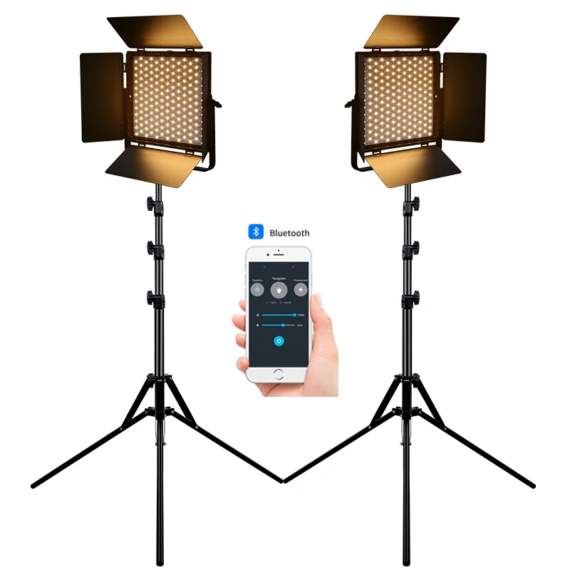 P60 Videography Lighting Kit 60W APP Control Studio Light with 416P Lamp Beads Streaming Light for Shoot
P60 Videography Lighting Kit 60W APP Control Studio Light with 416P Lamp Beads Streaming Light for Shoot