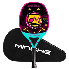 MINGHE carbon fiber beach racket model M-400 color M head series racket with backpack designed for beginners
MINGHE carbon fiber beach racket model M-400 color M head series racket with backpack designed for beginners