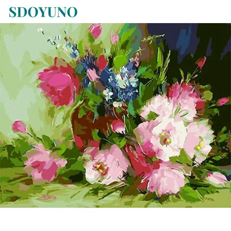 SDOYUNO DIY Pictures By Number Kits Home Decor Painting By Numbers Flower Drawing On Canvas HandPainted Art Gift
SDOYUNO DIY Pictures By Number Kits Home Decor Painting By Numbers Flower Drawing On Canvas HandPainted Art Gift