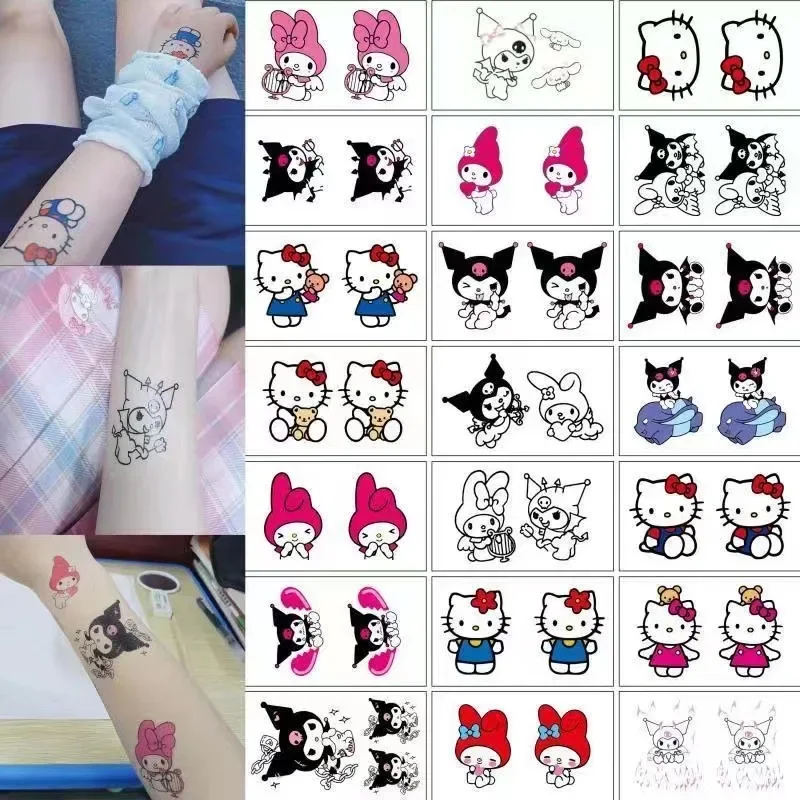 Тату-наклейки Sanrio Kuromi 30 шт., Мультяшные аниме-фигурки, временные татуировки для детей, рук, мужчин и девочек, наклейки «сделай сам» на руки и ноги
Тату-наклейки Sanrio Kuromi 30 шт., Мультяшные аниме-фигурки, временные татуировки для детей, рук, мужчин и девочек, наклейки «сделай сам» на руки и ноги