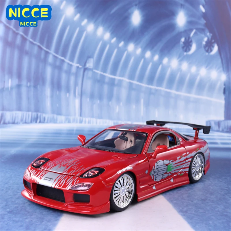 Nicce 1:24 Mazda RX7 Alloy Car Model High Simulation Rally Racing Sports Car Toy Sliding Function Car Model Z30
Nicce 1:24 Mazda RX7 Alloy Car Model High Simulation Rally Racing Sports Car Toy Sliding Function Car Model Z30