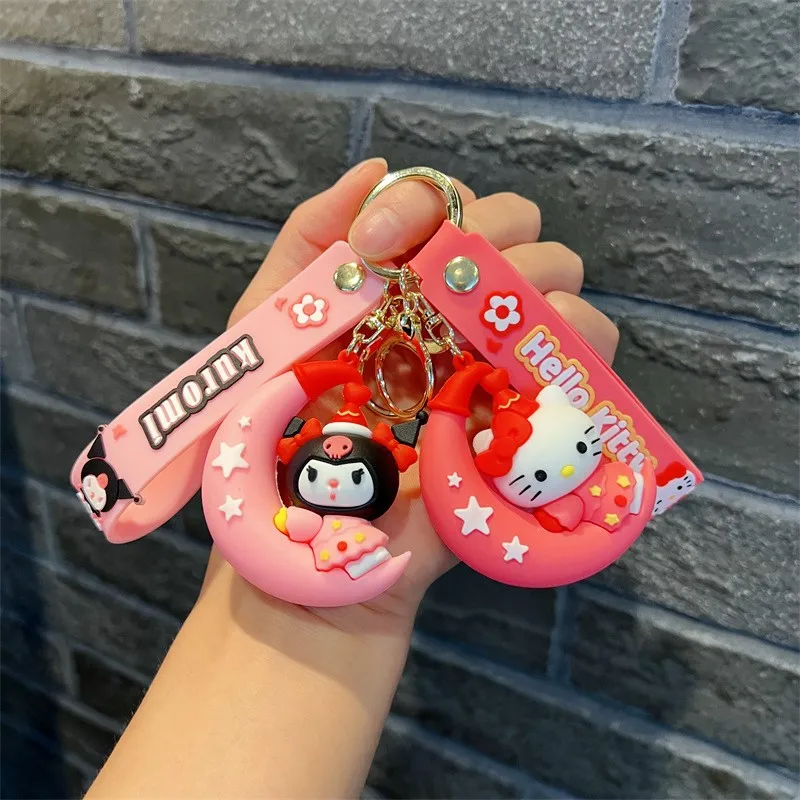 Kawaii Sanrio аниме Kuromi брелок моя мелодия милый мультфильм Hello Kitty простота Cinnamoroll праздничные подарки
Kawaii Sanrio аниме Kuromi брелок моя мелодия милый мультфильм Hello Kitty простота Cinnamoroll праздничные подарки