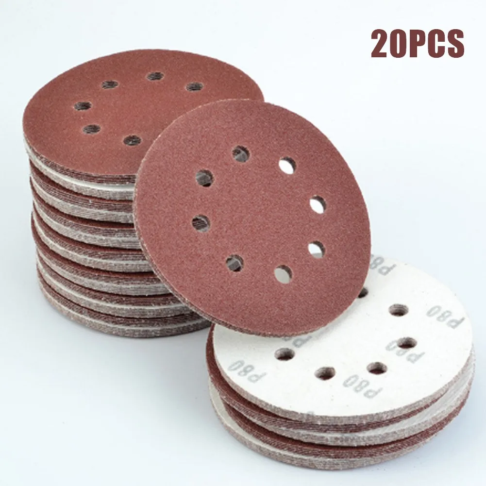 20 Pcs 125mm Round Shape Sanding Discs Buffing Sheet Sandpaper 8 Holes Sander Polishing Pad 80/180/240/320/1000/1500/2000 Grits
20 Pcs 125mm Round Shape Sanding Discs Buffing Sheet Sandpaper 8 Holes Sander Polishing Pad 80/180/240/320/1000/1500/2000 Grits