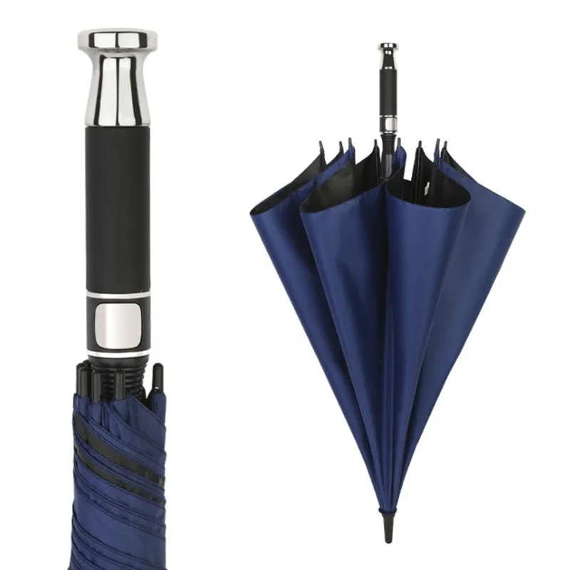 Automatic Umbrella Straight Rod Long Handle Umbrella Full Fiber Black Rubber Sunscreen UV Protection Business Golf Umbrella
Automatic Umbrella Straight Rod Long Handle Umbrella Full Fiber Black Rubber Sunscreen UV Protection Business Golf Umbrella