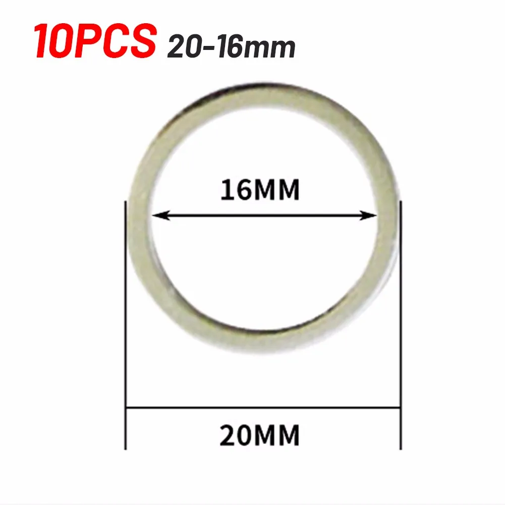 Ring Saw Blade Washer Blade Aperture Change Washer Inner Hole Ring Inner Ring Iron Silver 10 Piece Professional
Ring Saw Blade Washer Blade Aperture Change Washer Inner Hole Ring Inner Ring Iron Silver 10 Piece Professional